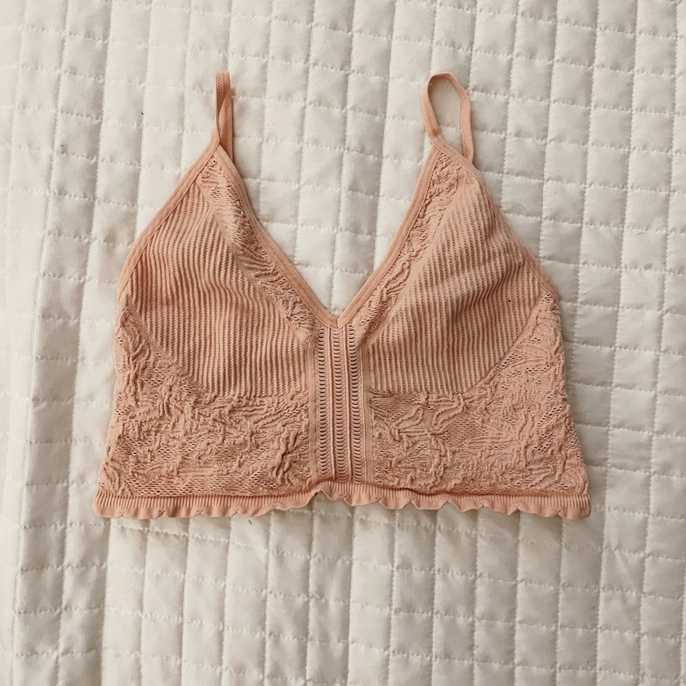 Free People Pink Bralette